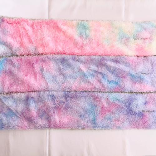 ゆめかわパープルマフラーE レース付き マフラー NICO 通販 18610529