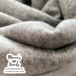 ⭐️2点売れました⭐️《滑らか ベージュ》ナチュラル 生成り系  ライト グレー  ボリューム 秋 冬 春 スヌード 4枚目の画像