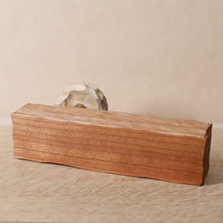 キノコ 木彫り 木製 置物 インテリア雑貨（木材：栗、チェリーなど）（No.T1044） 19枚目の画像