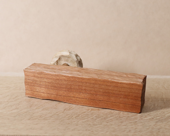 キノコ 木彫り 木製 置物 インテリア雑貨（木材：栗、チェリーなど）（No.T1044） 19枚目の画像