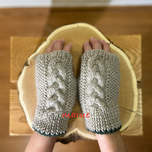 handmade♡指なしミトン handmade♡指なしミトン