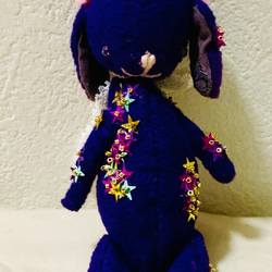 ハンドメイド テディラビット オッドアイ アナスタシアさん