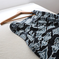 ＊ラスト１ 　最終ＳＡＬＥ　１２５ｃｍ　和オリエンタル雲流模様　ロング　ワンピース　ジャンパースカートゆったりG85 6枚目の画像