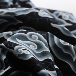 ＊ラスト１ 　最終ＳＡＬＥ　１２５ｃｍ　和オリエンタル雲流模様　ロング　ワンピース　ジャンパースカートゆったりG85 12枚目の画像