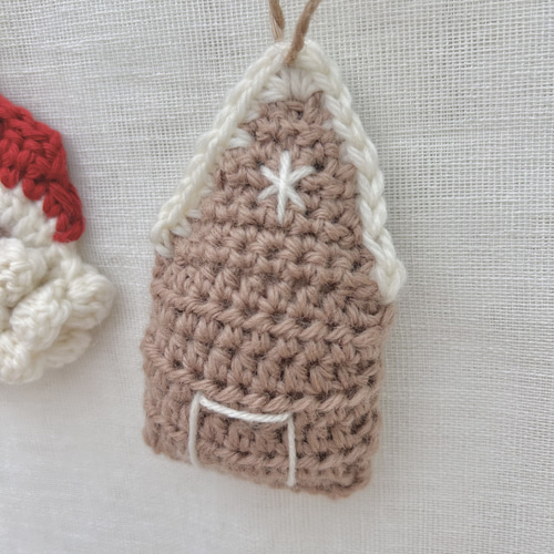 受注制作】クリスマスオーナメント◎ガーランド◎ハンドメイド◎かぎ