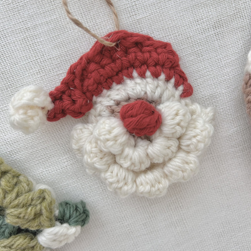 受注制作】クリスマスオーナメント◎ガーランド◎ハンドメイド◎かぎ