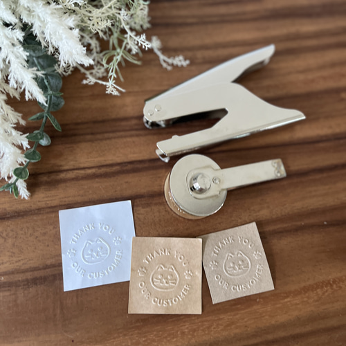 アメリカ製アンティーク エンボッサー☆スタンプ☆はんこ☆タグ☆ラベル文房具☆刻印 カンパニーシール アンティーク エンボッサー