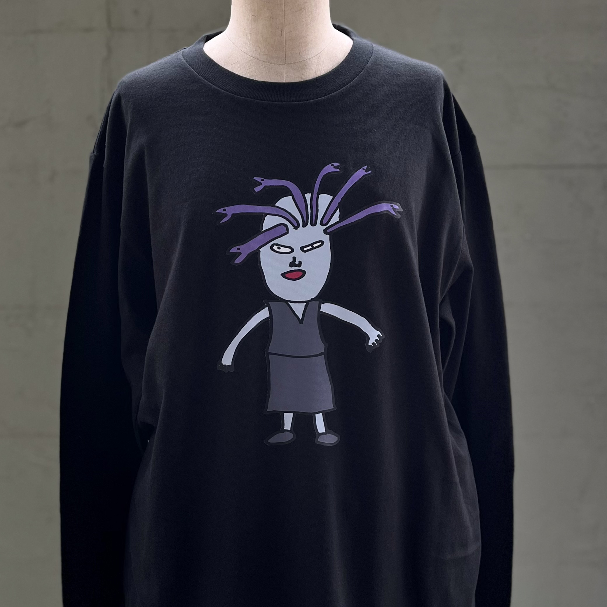 【巨匠動物園】ブラックメデューサ・ロンT