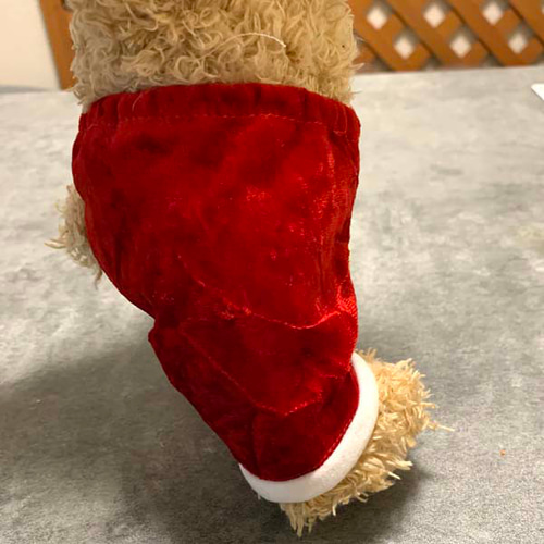 クリスマス☆25cmぬいぐるみ服☆サンタクロース☆ズボン☆丁寧に