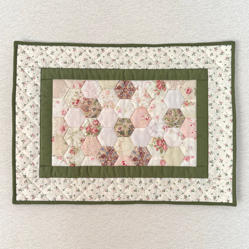 パッチワークキルト 緑の散歩道 その他インテリア雑貨 Mimotta 通販