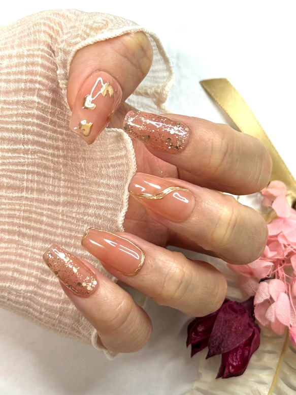 オーダー ネイルチップ ♡ ウページ ありがとうございました☺️💓 #ネイルチップオーダー #痛ネイルチップ