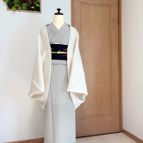 厚地◇ホワイト◇モモンガコート◇マーガレットコート◇和装コート