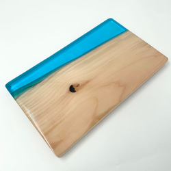 ウッドレジン インテリアトレイ 小物置き トレー スギ木材 フリー  