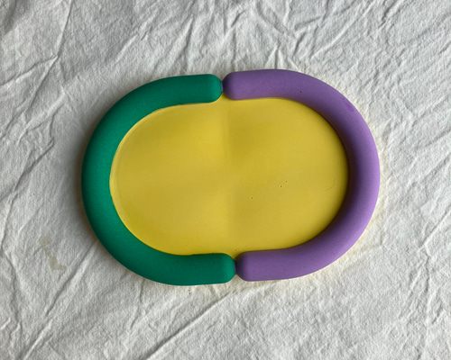 triple color tray(gpy) ジェスモナイト カラフルインテリア