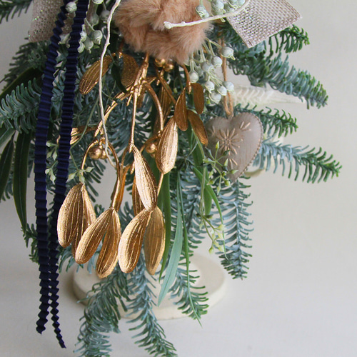 モミのスワッグ（茶） スワッグ blumenfest 通販 18612775｜Creema