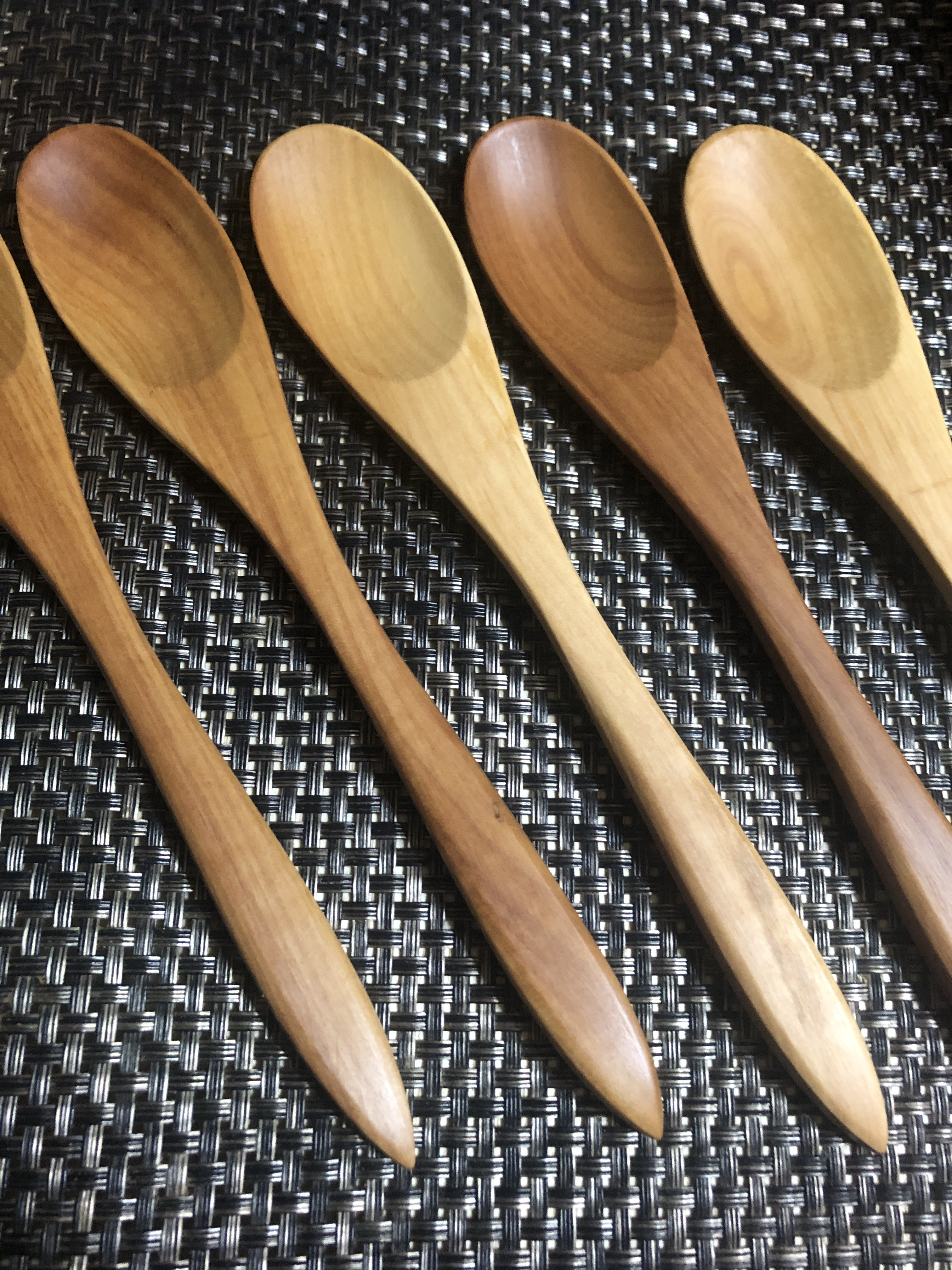 木製カレースプーン ミツロウ仕上げ その他キッチン小物 しあわせ 
