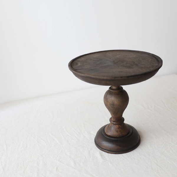 最終ＳＡＬＥ　Mサイズ　天然無垢材　ケーキ　スタンド　ウッドターニング　テーブル　ディスプレイW37M◎