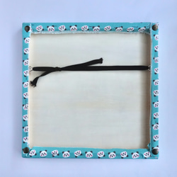 【SALE】パンダいっぱい★ファブリックパネル 6枚目の画像