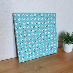 【SALE】パンダいっぱい★ファブリックパネル 9枚目の画像