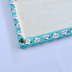 【SALE】パンダいっぱい★ファブリックパネル 7枚目の画像