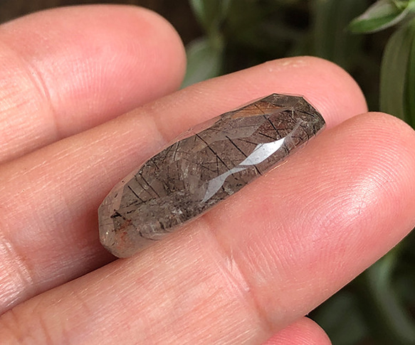 536 ブラックトルマリンクォーツ 天然石 4枚目の画像