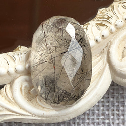 536 ブラックトルマリンクォーツ 天然石 3枚目の画像