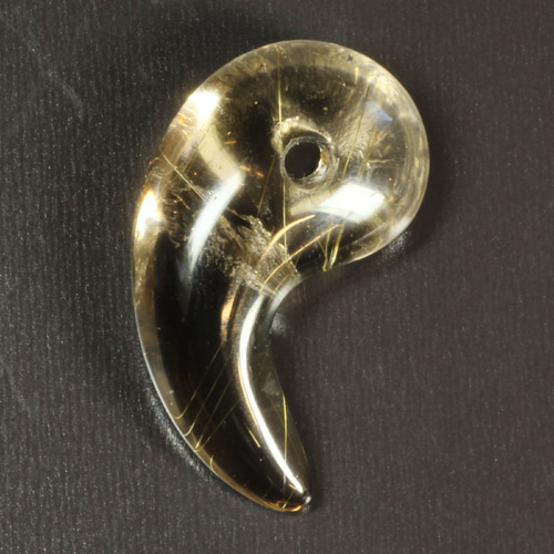 最高太針ルチル金運神社★富を築く勾玉輝くオルゴネックレス 最高太針ルチル金運神社☆富を築く勾玉輝くオルゴネックレス 超