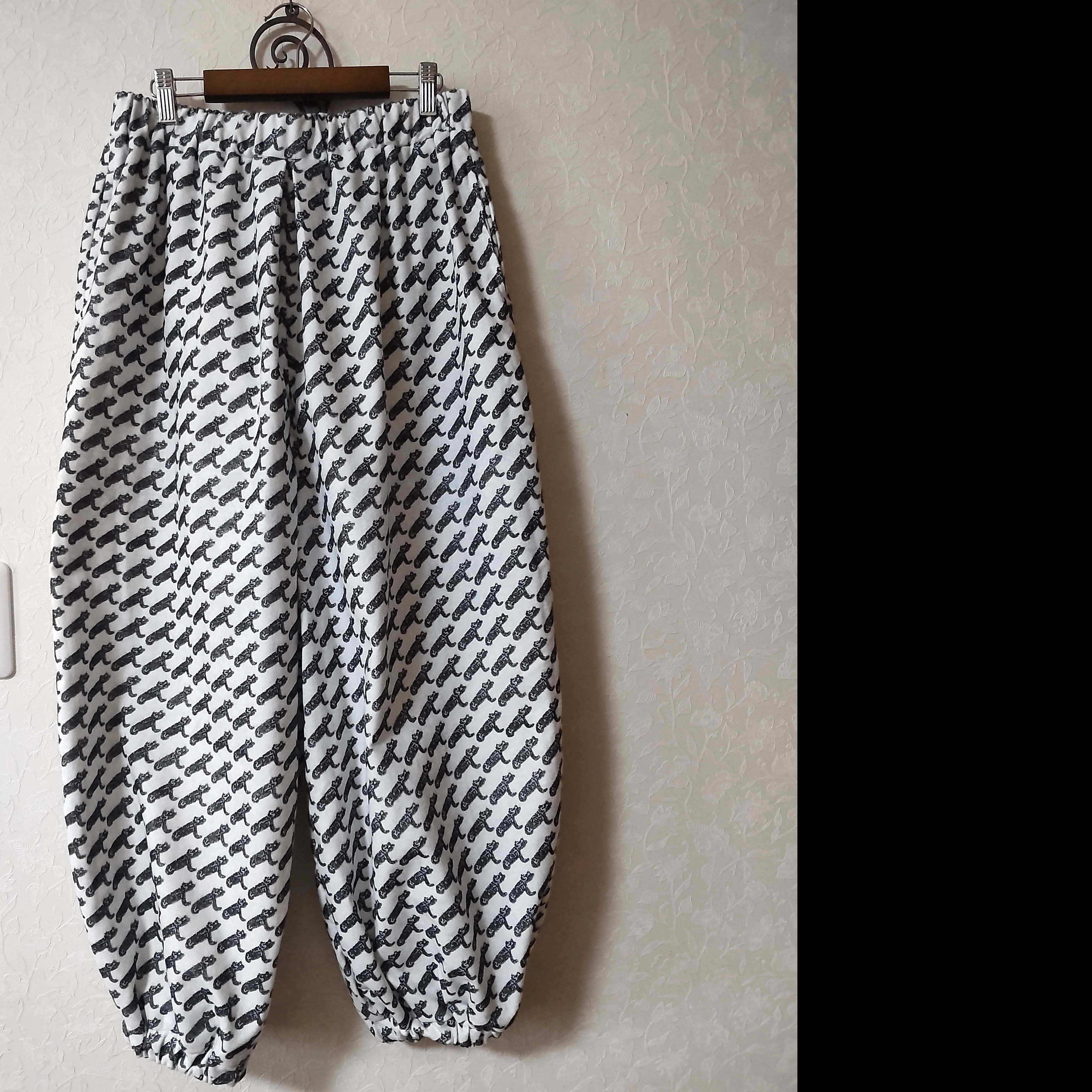 ■20%OFF■バルーンパンツ/起毛/京風アフリカンプリント