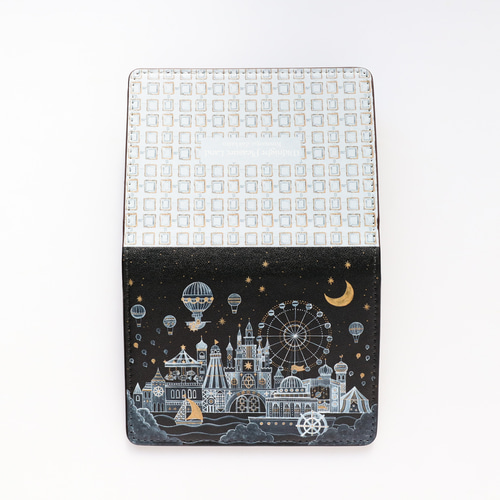 カードケース「夜の遊園地」《空想街雑貨店》 名刺入れ・カードケース