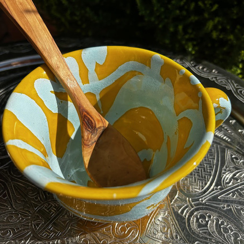 ハネン カラフル陶器 マグカップ ベルの形で可愛い クロシェ CLJT