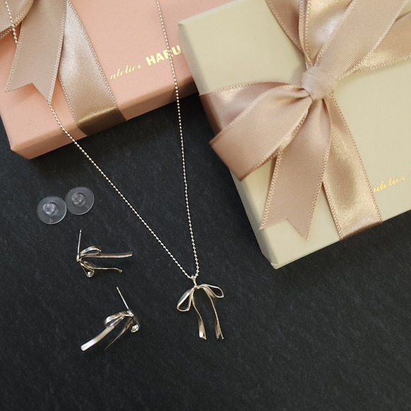 早割クリスマス2025『お得２点セット』大人可愛いリボンセット 3枚目の画像