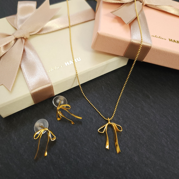 早割クリスマス2025『お得２点セット』大人可愛いリボンセット 2枚目の画像