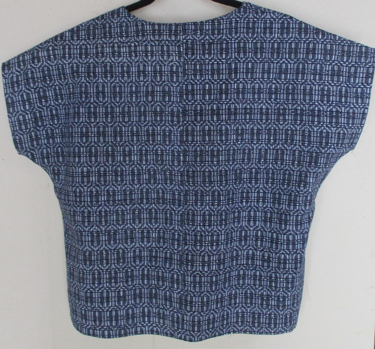 ８０６５　浴衣（ゆかた）地の反物で作ったＴシャツ　＃送料無料