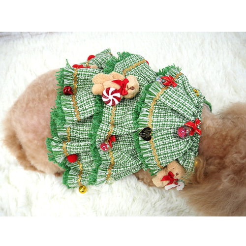 ハーネス クリスマスツリー パピー 小型 犬 猫 ペット 服 犬服 P811 ハーネス クリスマスツリー パピー 小型 犬 猫 ペット 服 犬服 P811