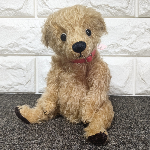 たれ耳わんこ（ベージュ）約24cm／テディベアタイプのトイプードル