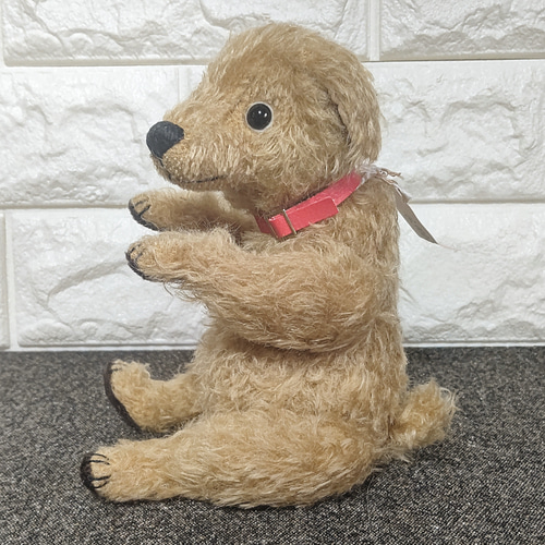 垂れ耳のワンちゃん 犬 いぬ テディベア ハンドメイド