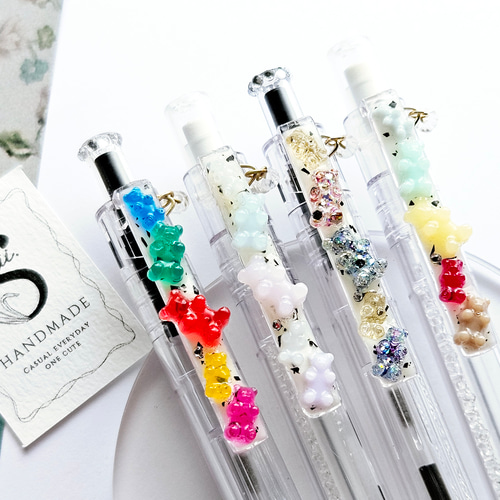 くまグミのボールペン／シャーペン／赤ペン／青ペン ペン・筆記用具