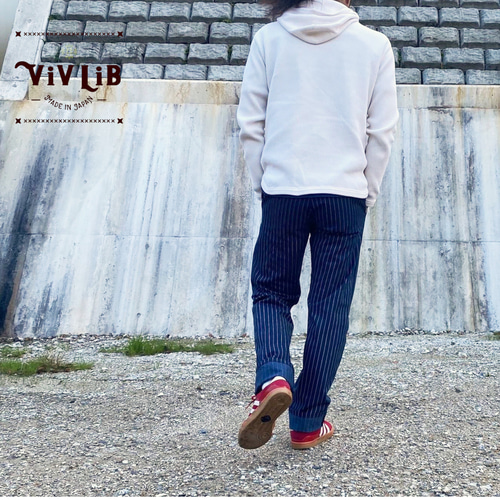 ネイビー ストライプ スリムフィット パンツ ウォバッシュパンツ 楽天市場】ウォバッシュストライプ パンツの通販