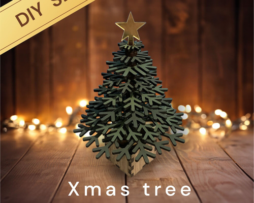 Xmas3    Ssize    木製組立式クリスマスツリー 77fe4a7cbd2ec7c14d1a22ca64ea6e