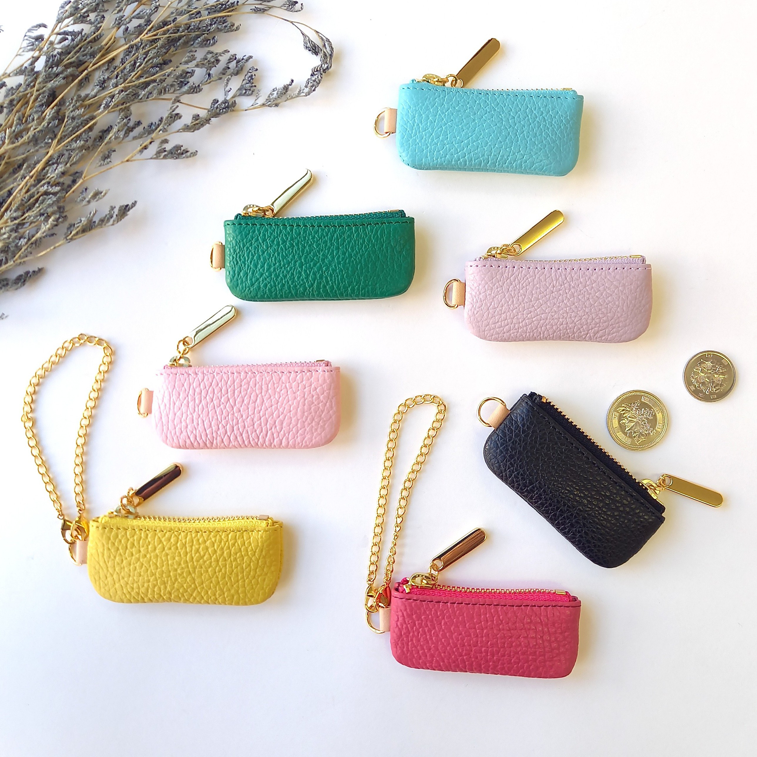 11☆使用感極少/美品☆モノグラム♪コインケース キーリング