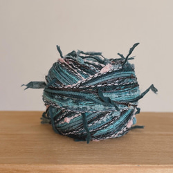 引き揃え毛糸玉*レッド×ブルーボンボン 毛糸 Decora 通販 18196424