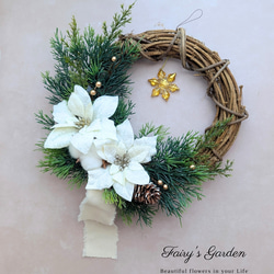 ユーカリと木ノ実と花々のミルフィーユガーランド ユーカリと木ノ実と花々のミルフィーユガーランド ユーカリと木ノ実と