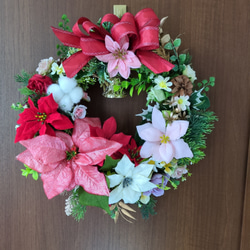 ポインセチア リース のおすすめ人気通販 検索結果｜Creema(クリーマ