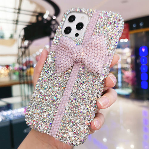 JW PEI 蝶モチーフ ラインストーン iPhoneケース PE201-4-FRONT.png?v=1755051592