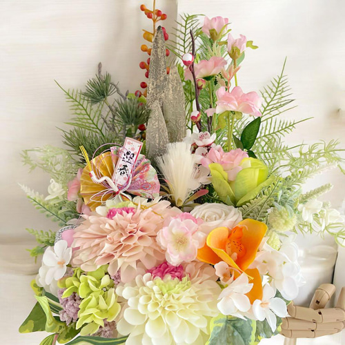 2025 門松 門松アレンジ しめ飾り 新年飾り 玄関 オシャレ 手作り