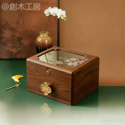 鏡中に舞う蝶 ジュエリーボックス アクセサリー収納 小物入れケース
