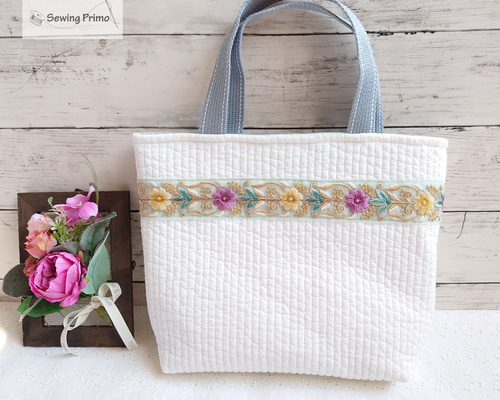 カラフルフリルバッグ…ユキエモン＆刺繍入りヌビキルト…他２点お纏め カラフルフリルバッグ…ユキエモン＆刺繍入りヌビキルト…他2点お