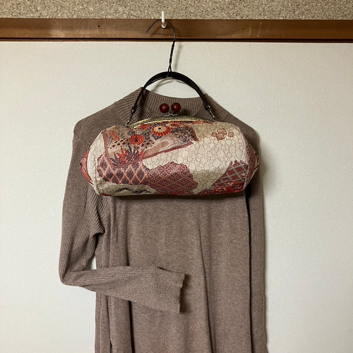 アンズルーム☆ハンドメイド☆コロンと可愛い がま口 バッグ