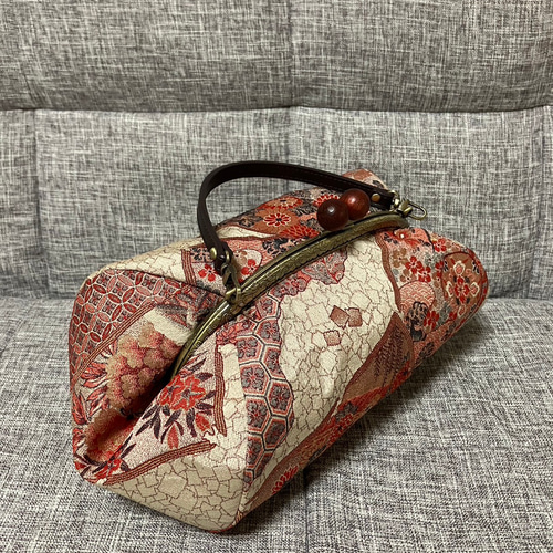 アンズルーム☆ハンドメイド☆コロンと可愛い がま口 バッグ