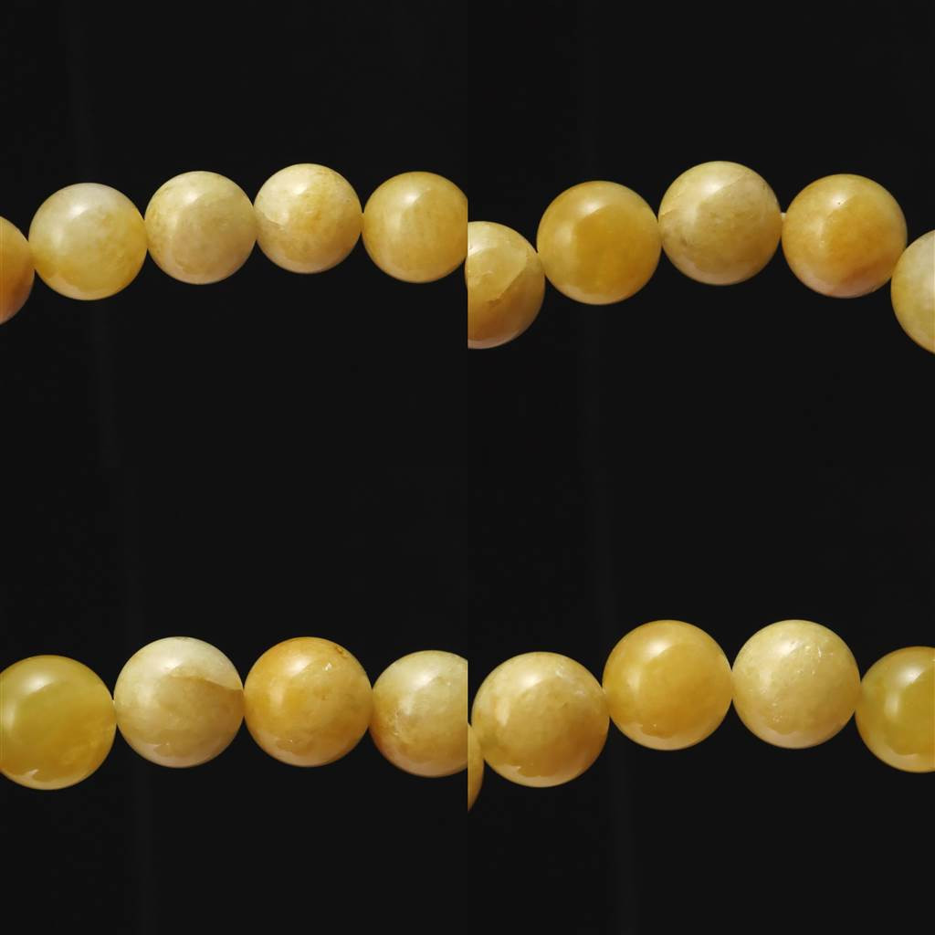 静岡水晶　イエロー 10mmブレスレット　SAグレード 30.1g   #10915